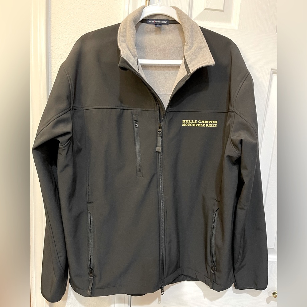 NWOT HELLS CANYON MOTOCYCLE RALLY COMMEMORATIVE JACKET. Port Authority. Dbl Zip!